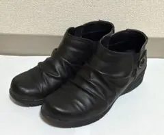 マーレマーレ 防水シューズ ショートブーツ ブラック コンフォート レインブーツのサムネイル