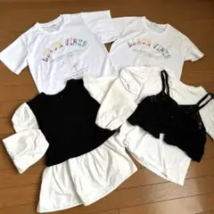 キッズ　女の子　トップス4枚セット　スヌーピー GU