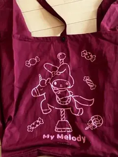 美樂蒂托特包 酒紅色