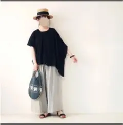 AMERICAN HOLIC アシンメトリー プルオーバー黒 アメリカンホリック