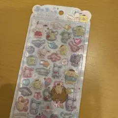 【正規品】限定出品！うるちゅるポップシール　シナモン　ポチャッコ　ポムポムプリン