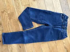 UNIQLO 130サイズ ダークブルー ジーンズ