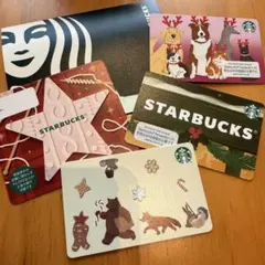 【即購入可】スターバックス　クリスマス　カード　まとめ売り