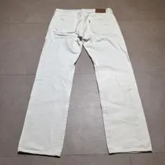 Levi’s premium 501 34/42 ホワイトデニムパンツ　bige