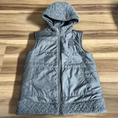 S*6様 【美品】Patagonia フード付きダウンベスト グレー