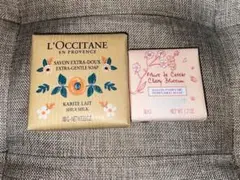 L'OCCITANE シアミルク & 桜石鹸セット