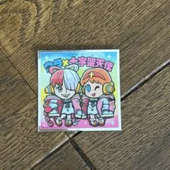ワンピースマンチョコ ウタ×十字架天使 シール ステッカー レア
