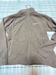 最終値下げmont-bell モンベルフリースジップシャミースジャケットブラウン