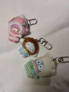 送料込】ちびっとも おかずハンギョドン 雪の精ララ 和菓子シナモロール3点セット