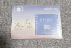 SEVENTEEN セブチ phot space ステッカーセット【ウォヌ】