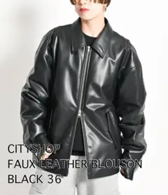 2025年最新】CITYSHOP レザージャケット・ライダースの人気アイテム
