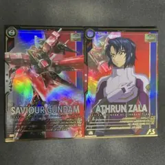アーセナルベース　アスラン・ザラ セイバーガンダム Pレア2枚セット
