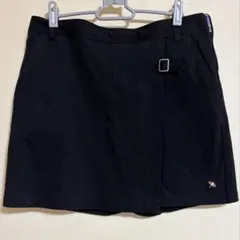 Arnold Palmer 黒巻きスカート風キュロットレディースウェア