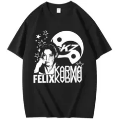 スキズ フィリックス『KARMA』Tシャツ Ｌ【２枚目以降に実物画像あり】