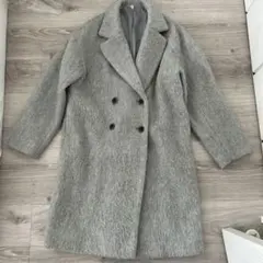 アングリッド　ロングコート　M グレー