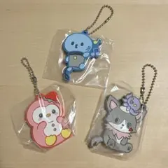 ジェオチャム カプセルラバーマスコット 3点セット