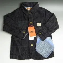 新品タグ付きサンプル品 クリフメイヤー デニムジャケット 110cm アウター