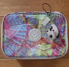 Kipling ポーチ ペンケース ボタニカル柄のサムネイル