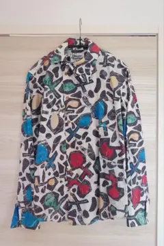 【美品】Vivienne Westwood MAN 長袖シャツ 柄 サイズ44のサムネイル