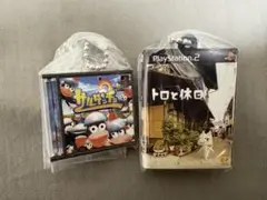 ゲームパッケージ　ミニチュアチャーム　サルゲッチュ　トロの休日