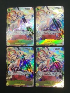 40□ ヤマト SR パラレル OP04-112 4枚セット　YW0809-3