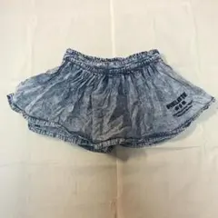 ピンクラテ /デニムミニスカート S 160サイズ