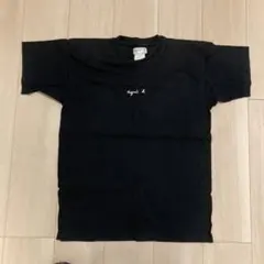 agnès b. ブラック Tシャツ M