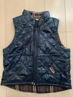 紺色ダウンベスト80cm