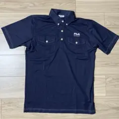 FILA GOLF ネイビー ポロシャツ M メンズ