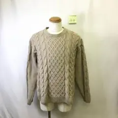 kk45【XL】Avail ニット アランニット ローゲージ フィッシャーマン