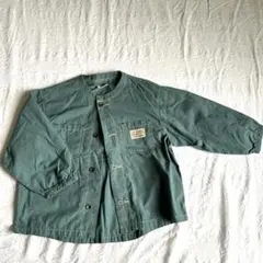 BREEZE 緑長袖シャツ 110サイズ