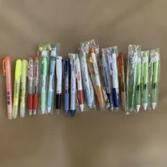 製薬会社他ボールペン・蛍光ペンセット　20本