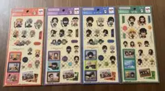 【匿名配送】鬼滅の刃 るかっぷコラージュシール 5周年 POP UP 4種類