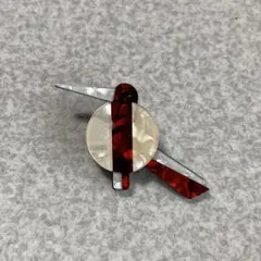 小鳥のアクリルブローチ