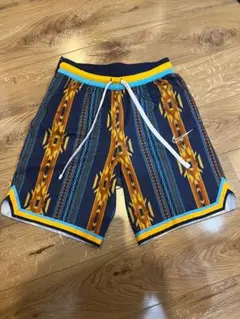 美品 NIKE ナイキナ メッシュパンツ バスパン ナバホ柄 S