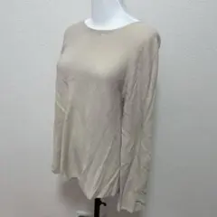 ユニクロ　コットンクルーネックセーター　Lサイズ