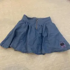 LOVETOXIC デニムフレアスカート　L