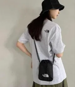 【韓国限定】ザノースフェイス　ショルダーバッグ　ブラック