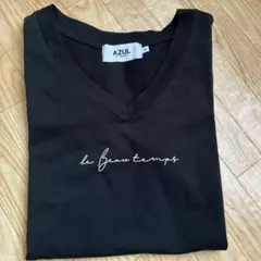 AZUL BY MOUSSY Vネック Tシャツ黒 Mサイズ