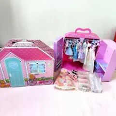 リカちゃんハウス　すてきなリカちゃんのおへや　ドレスルーム　洋服小物まとめ売り