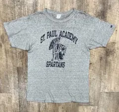 80S CHAMPION トリコタグ 88/12 染み込み プリントT USA製