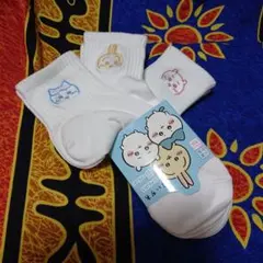 ちいかわソックス キャラクター靴下3足セット