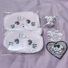 mikko キャミー フェイスポーチ フィギュア ステッカー セット