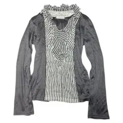 00s フェアリーグランジ 平成 森ガール フリル カットソー y2k