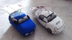 新品未使用 しまむら 頭文字D マスコットチャーム RX-7 シルエイティのサムネイル