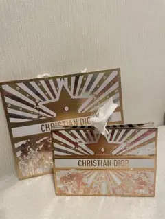 ☆dior☆ホリデー限定ショッパーバック 紙袋10枚セット(ギフトbox1枚付)