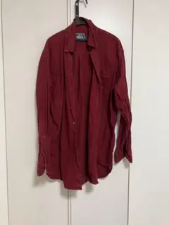 Woolrich 赤 長袖シャツ Mサイズのサムネイル