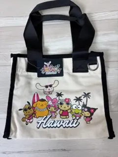 【Hello Kitty】ハローキティ＆フレンズ　小型キャンバス　トートバッグ