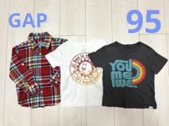 男の子　95 半袖　カットソー　Tシャツ　GAP 春服　夏服　まとめ売り