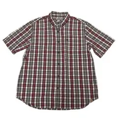 【Carhartt】カーハート 半袖 チェックシャツ RelaxedFit XL